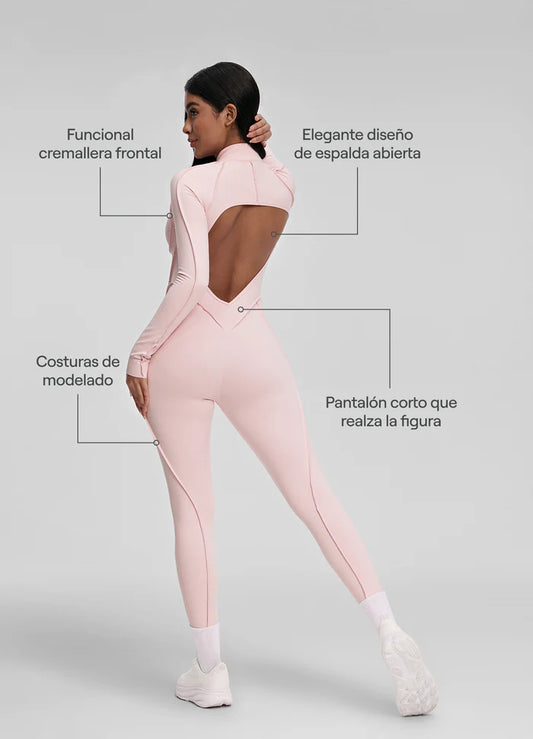 Catsuit Galaxy Baby Pink