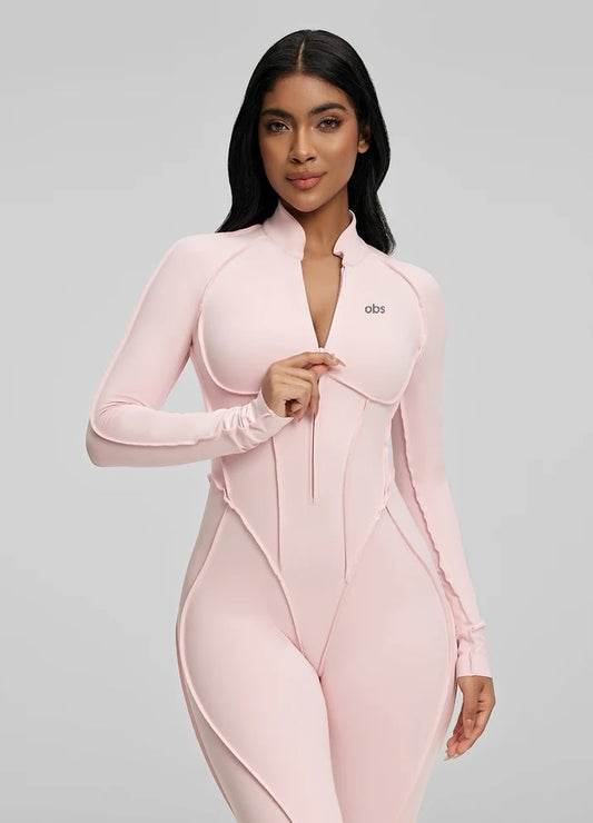 Catsuit Galaxy Baby Pink